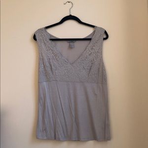 H&M Lace Sleeveless Top